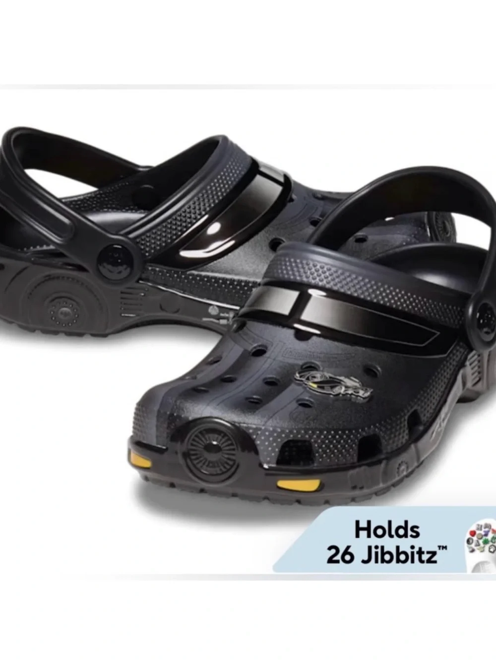 Crocs Kids Batman Batmobile Clogs Size 11 DC Comics Superhero